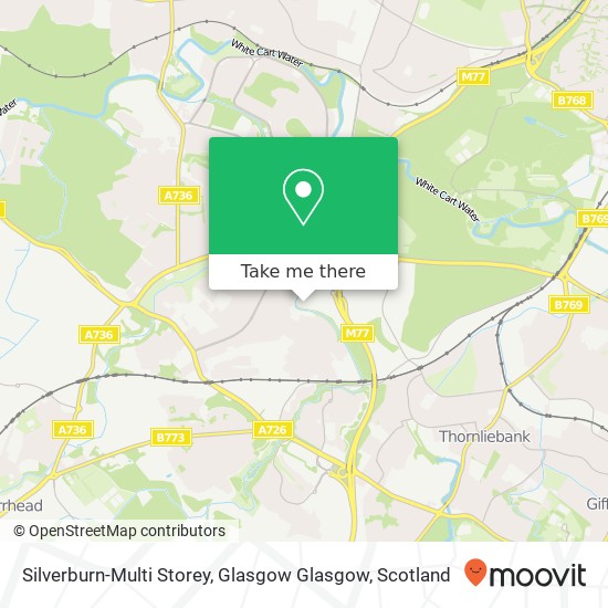 Silverburn-Multi Storey, Glasgow Glasgow map