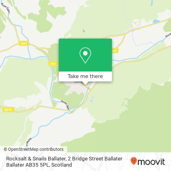 Rocksalt & Snails Ballater, 2 Bridge Street Ballater Ballater AB35 5PL map