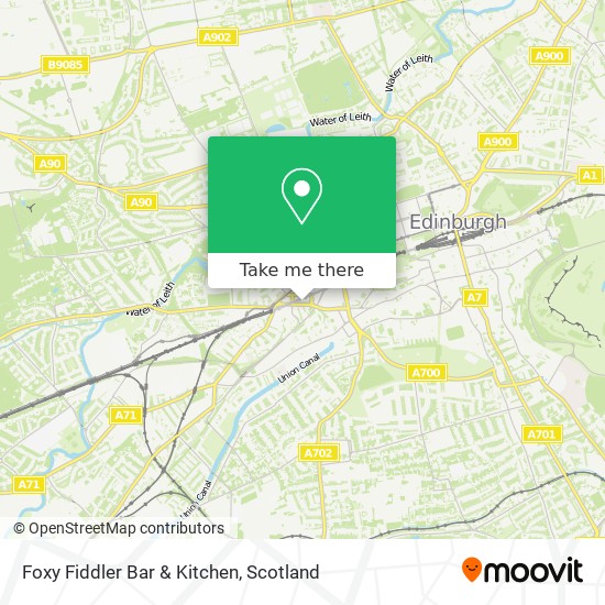 Foxy Fiddler Bar & Kitchen map