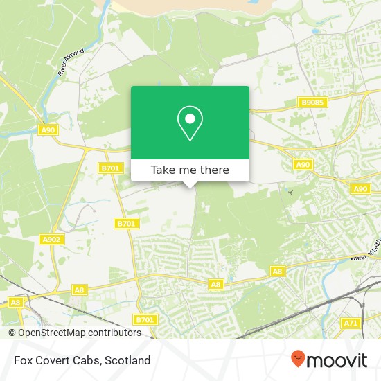 Fox Covert Cabs map