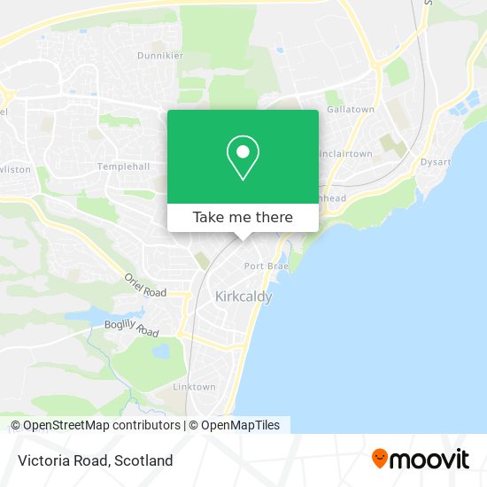 Victoria Road map