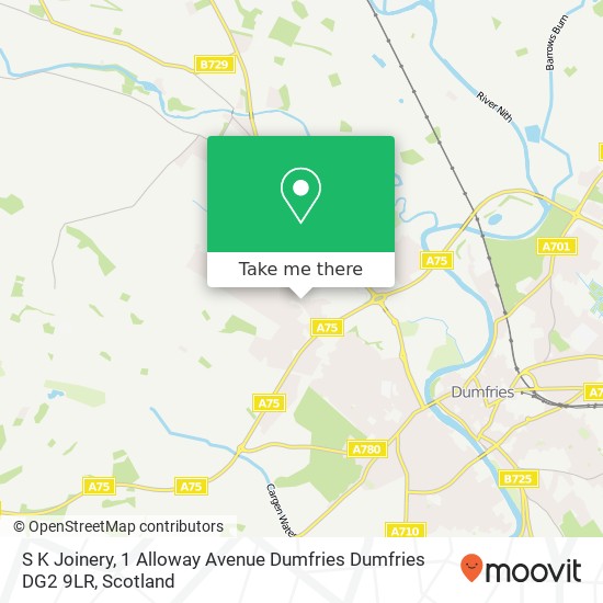 S K Joinery, 1 Alloway Avenue Dumfries Dumfries DG2 9LR map
