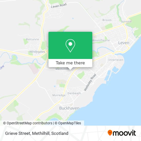 Grieve Street, Methilhill map