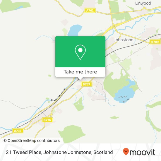 21 Tweed Place, Johnstone Johnstone map