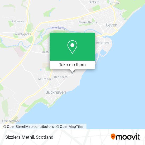 Sizzlers Methil map