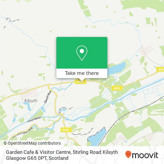 Garden Cafe & Visitor Centre, Stirling Road Kilsyth Glasgow G65 0PT map