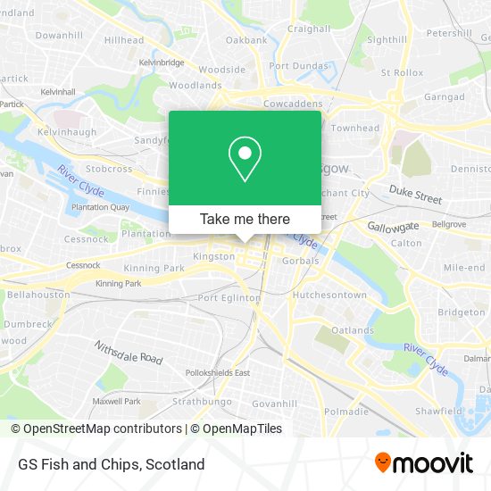 GS Fish and Chips map