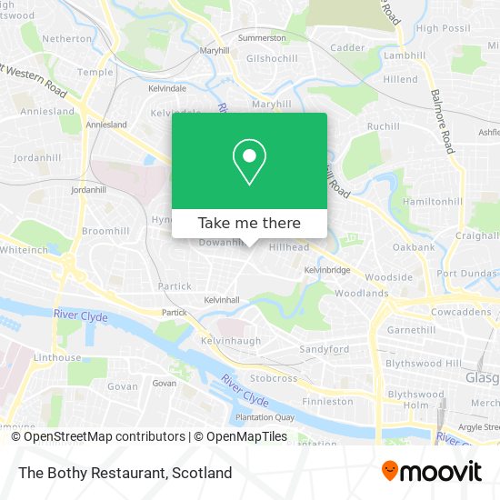 The Bothy Restaurant map