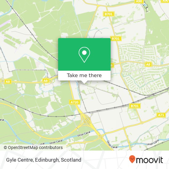 Gyle Centre, Edinburgh map