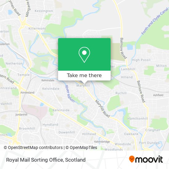 Royal Mail Sorting Office map