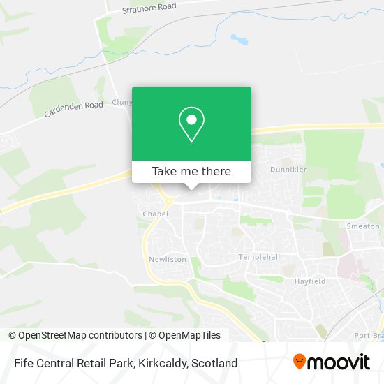 Fife Central Retail Park, Kirkcaldy map