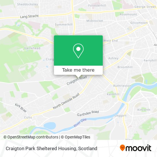 Craigton Park Sheltered Housing map