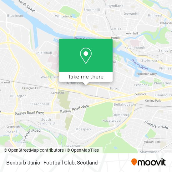 Benburb Junior Football Club map