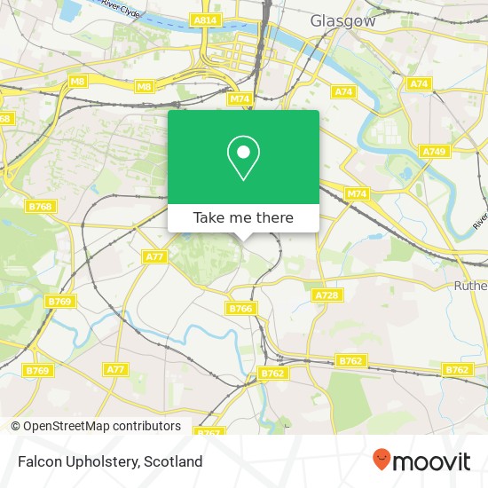 Falcon Upholstery map