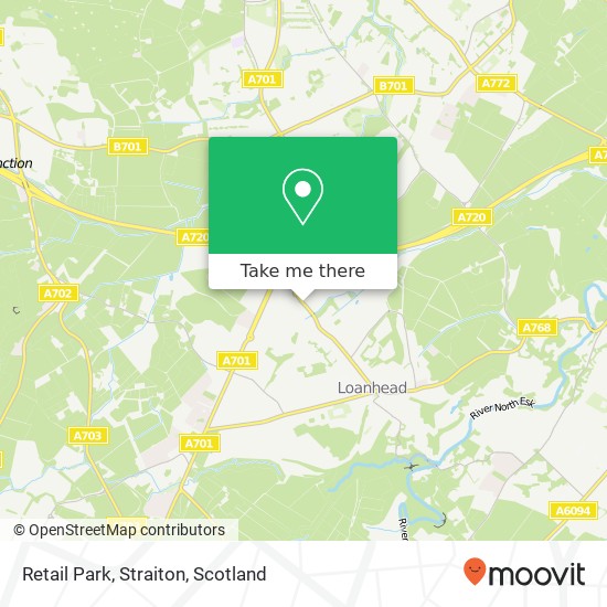 Retail Park, Straiton map