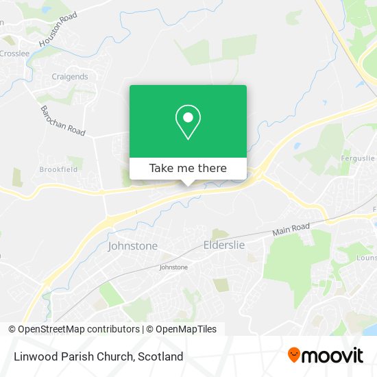 Linwood Parish Church map