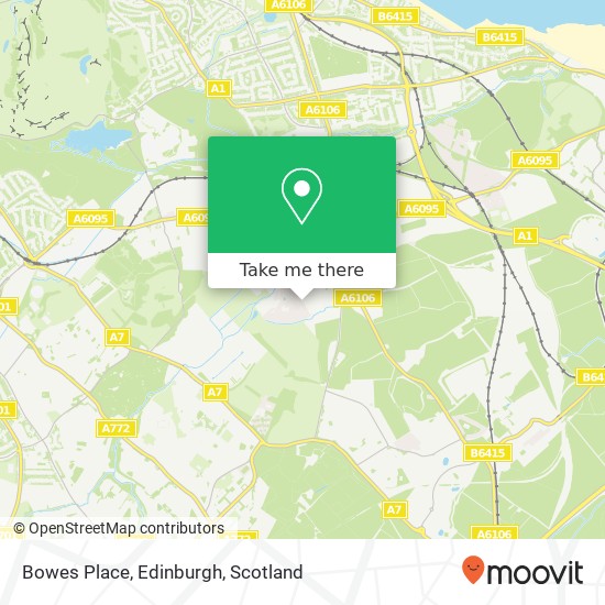 Bowes Place, Edinburgh map