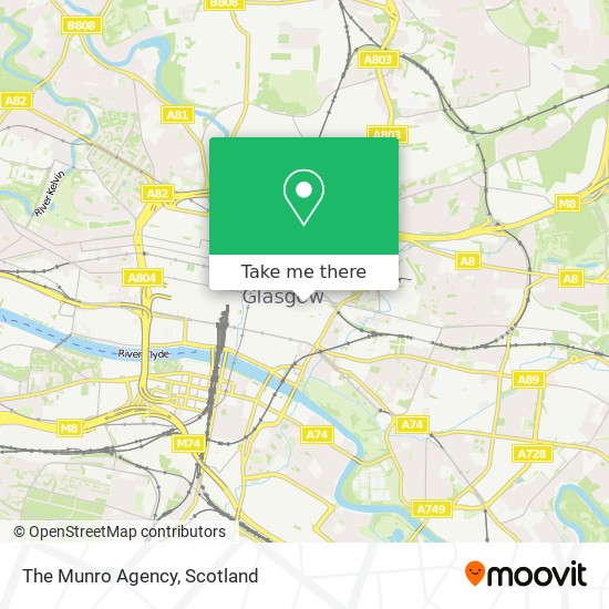 The Munro Agency map