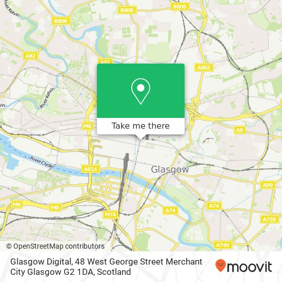 Glasgow Digital, 48 West George Street Merchant City Glasgow G2 1DA map