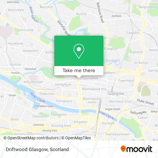 Driftwood Glasgow map