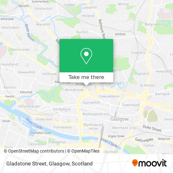 Gladstone Street, Glasgow map