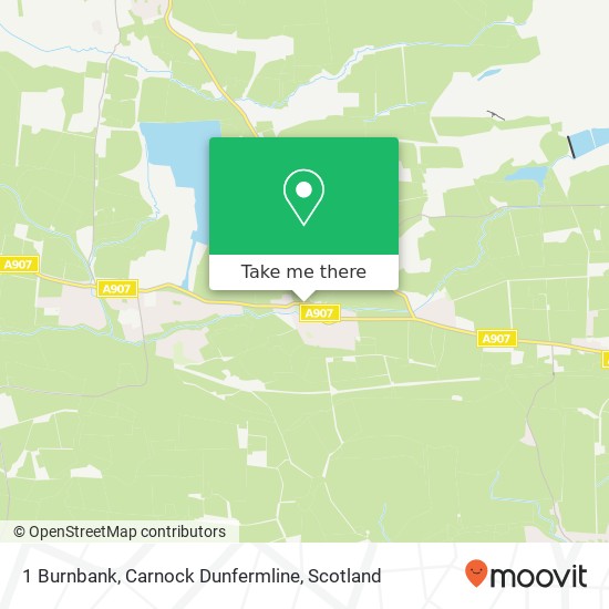 1 Burnbank, Carnock Dunfermline map