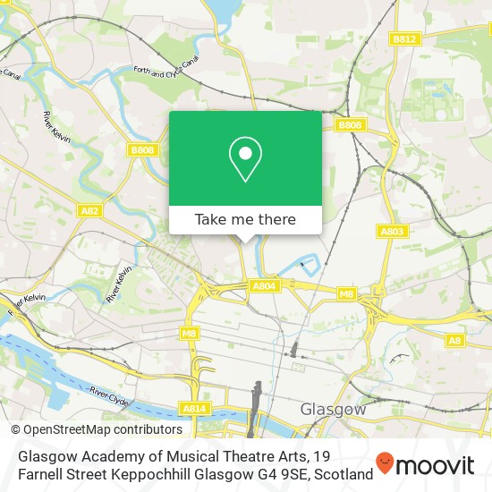 Glasgow Academy of Musical Theatre Arts, 19 Farnell Street Keppochhill Glasgow G4 9SE map