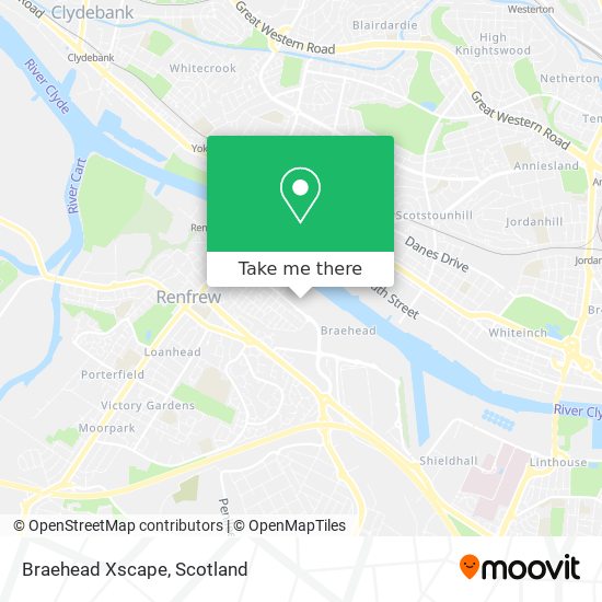 Braehead Xscape map