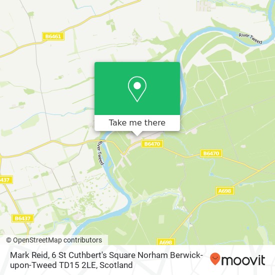 Mark Reid, 6 St Cuthbert's Square Norham Berwick-upon-Tweed TD15 2LE map