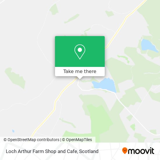 Loch Arthur Farm Shop and Cafe map