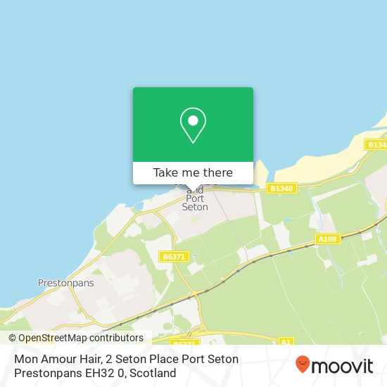 Mon Amour Hair, 2 Seton Place Port Seton Prestonpans EH32 0 map