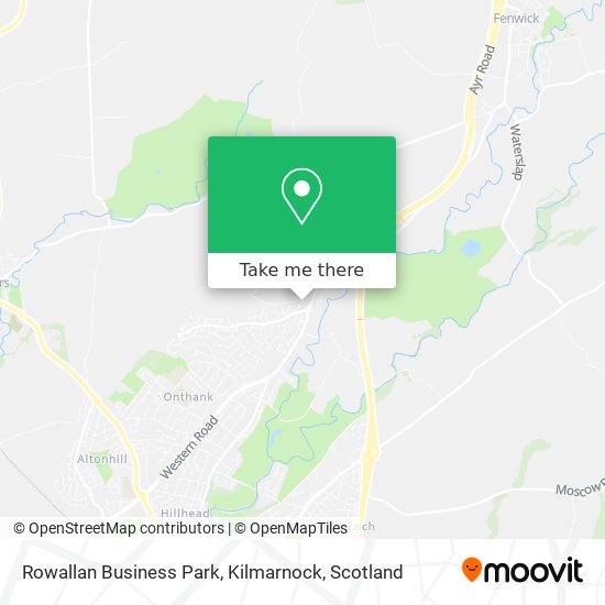 Rowallan Business Park, Kilmarnock map