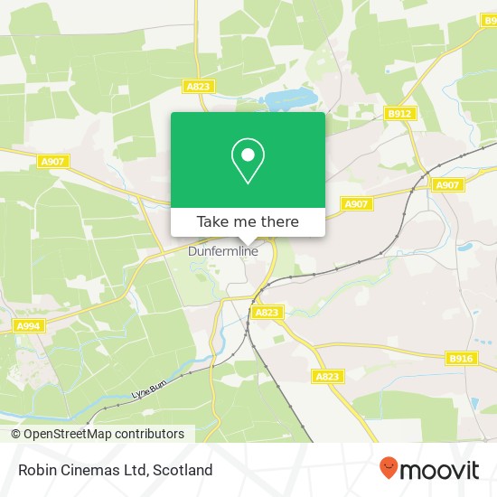 Robin Cinemas Ltd map