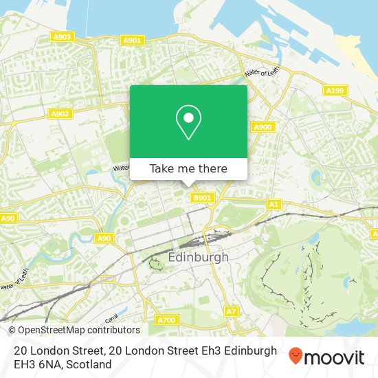 20 London Street, 20 London Street Eh3 Edinburgh EH3 6NA map