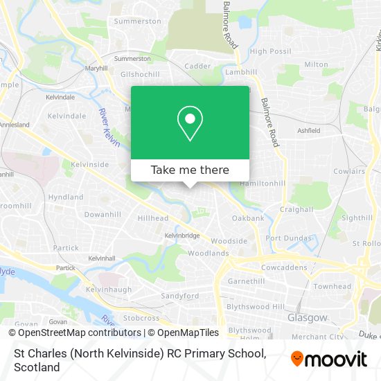 St Charles (North Kelvinside) RC Primary School map