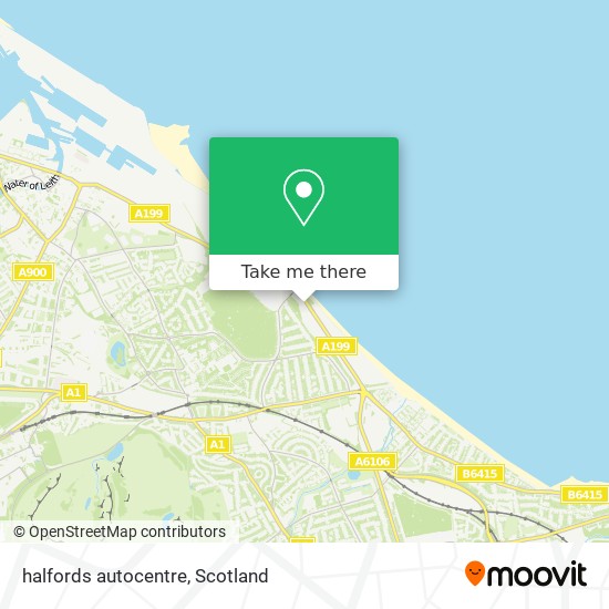 halfords autocentre map