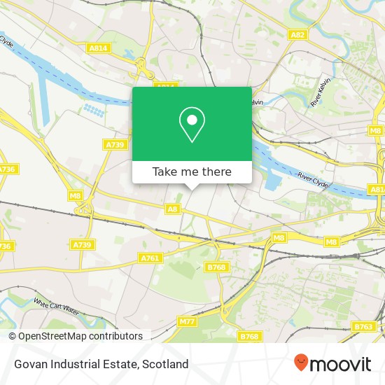 Govan Industrial Estate map