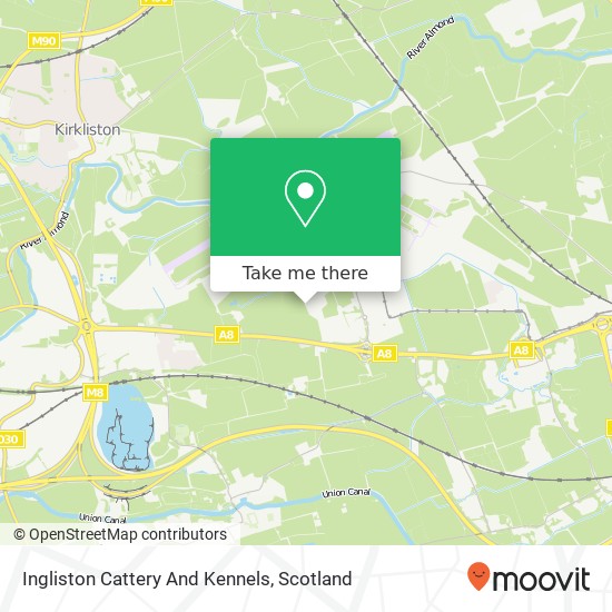 Ingliston Cattery And Kennels map