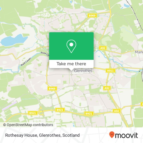 Rothesay House, Glenrothes map