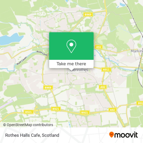 Rothes Halls Cafe map