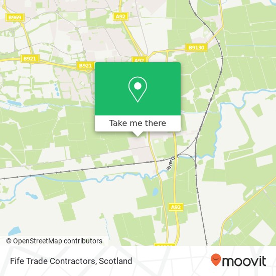 Fife Trade Contractors map