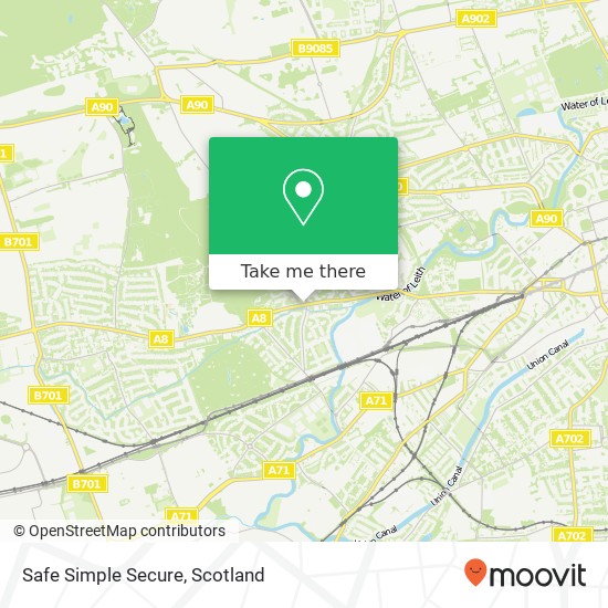 Safe Simple Secure, 50 Corstorphine Road Eh12 Edinburgh EH12 6JQ map