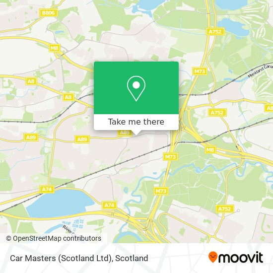 Car Masters (Scotland Ltd) map
