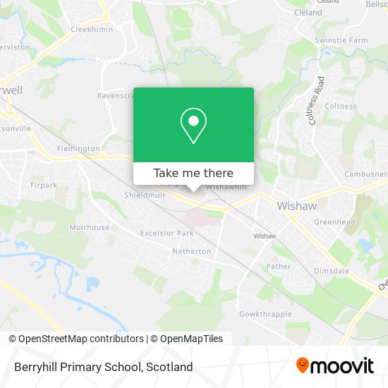 Berryhill Primary School map