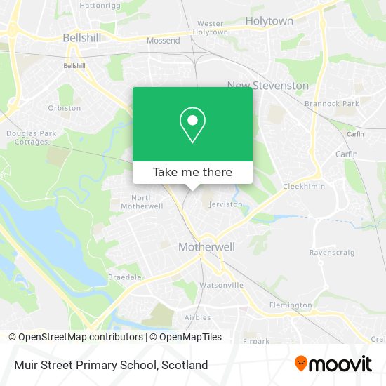 Muir Street Primary School map