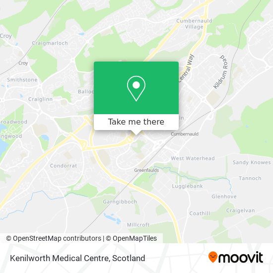 Kenilworth Medical Centre map