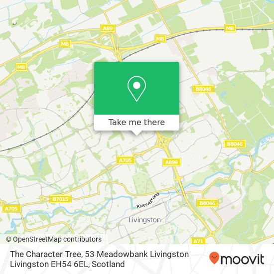 The Character Tree, 53 Meadowbank Livingston Livingston EH54 6EL map