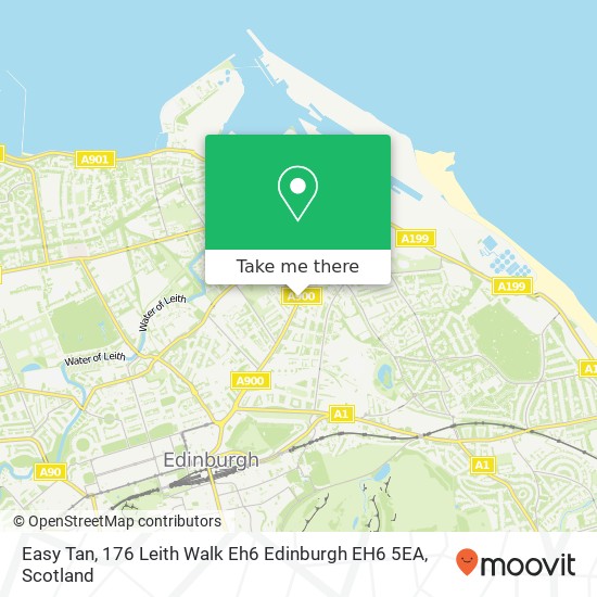 Easy Tan, 176 Leith Walk Eh6 Edinburgh EH6 5EA map