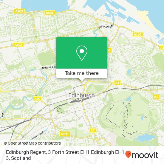 Edinburgh Regent, 3 Forth Street EH1 Edinburgh EH1 3 map