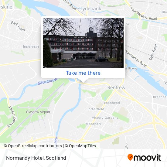 Normandy Hotel map